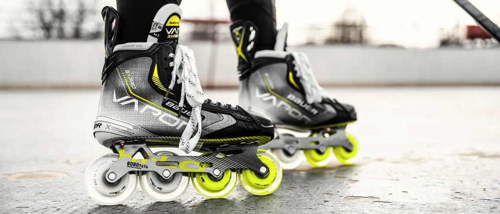 inline korcule na hokej